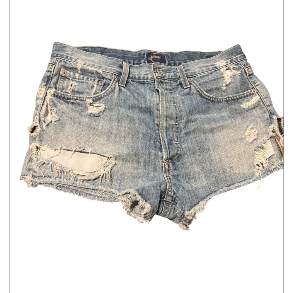Agolde Parker Vintage Cutoff  Denim Shorts Preloved